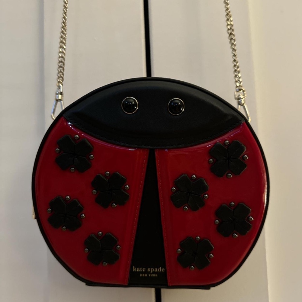 Kate Spade #novelty #noveltybag ladybug #rare - Picture 4 of 9